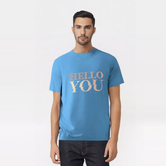 Joe Goldberg Hello You T-Shirt Unisex Blue